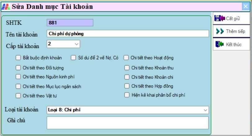 Quản lý kế toán